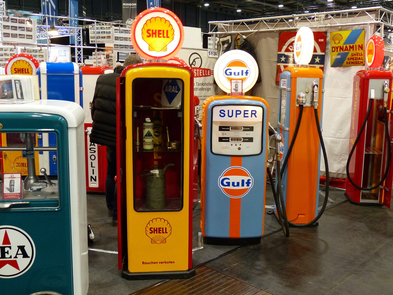 gas pumps